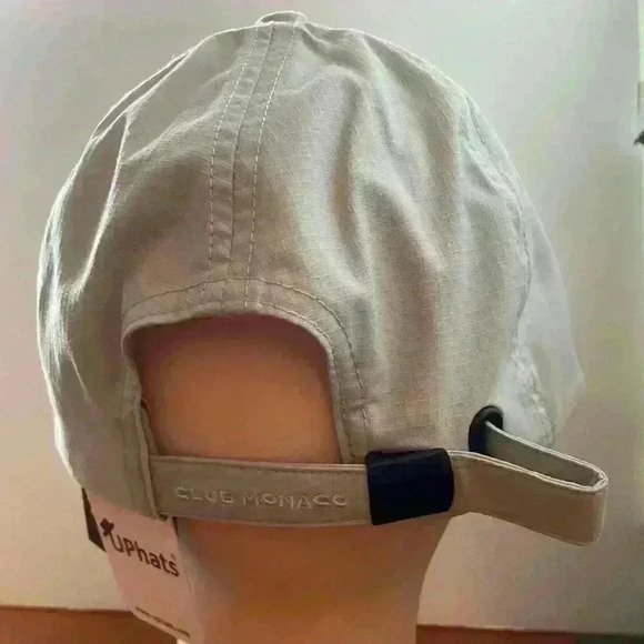 Club Monaco Unisex Ripstop Baseball Hat. Available in Grey or Green. NWT - Picture 9 of 12